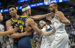 Rudy Gobert expulsé pour son geste vengeur sur Andrew Nembhard