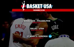Programme du soir | Rudy Gobert et les Wolves reçoivent Joel Embiid et les Sixers