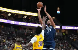 Premier succès pour Rudy Gobert avec les Wolves
