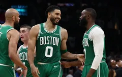 Les “jumeaux” Jayson Tatum et Jaylen Brown se sont bien amusés