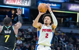 Cade Cunningham a bossé son tir à 3-points… sur une table de massage