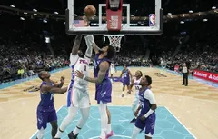 Andre Drummond cloué sur le banc, les Sixers souffrent au rebond