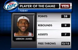 Nouveau record de précocité pour LeBron James