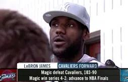 Image du jour : LeBron James avec une casquette de New York