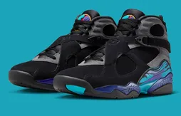 La Air Jordan 8 « Aqua » dans le grand bain