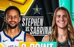 Stephen Curry et Sabrina Ionescu s’affronteront bien à 3-points !