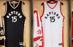 Drake dévoile les nouveaux maillots des Raptors