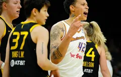Brittney Griner a refoulé les terrains de la WNBA