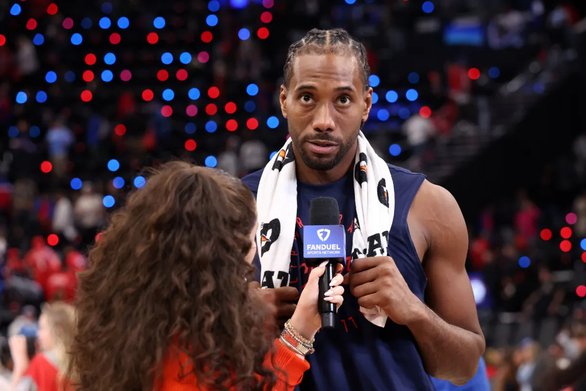 Kawhi Leonard avec les Clippers