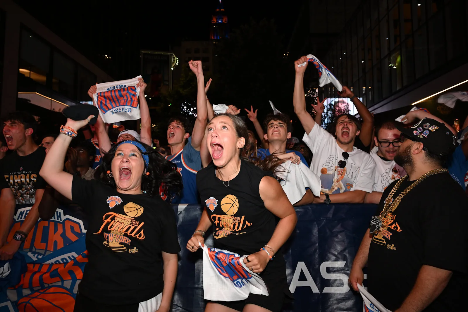Jusqu'à 8 000 commandes par minute pour les produits dérivés des Knicks !