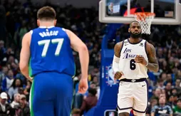 En feu dans le troisième quart-temps, Dallas enfonce les Lakers