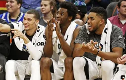 Les retrouvailles fraternelles de Karl-Anthony Towns, Zach LaVine et Andrew Wiggins