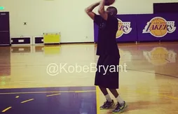 Kobe Bryant a retrouvé les terrains d’entraînement
