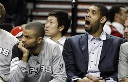 Tony Parker et Tim Duncan au repos, les Spurs chutent
