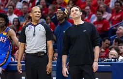 Mark Daigneault salue le passage d’une délégation d’arbitres à Oklahoma City