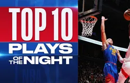 Le Top 10 de la nuit | R.J. Barrett démarre sa saison par un poster sur Aaron Gordon