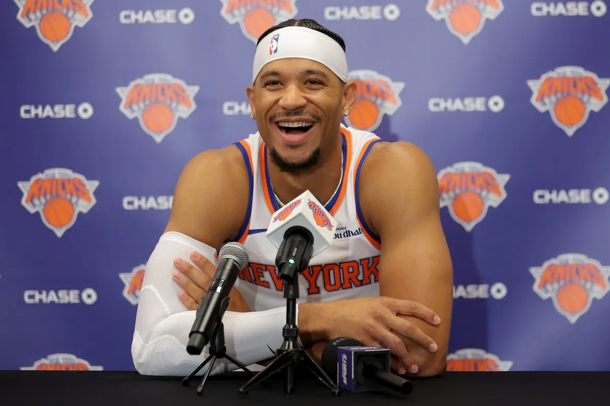 Josh Hart avec les Knicks