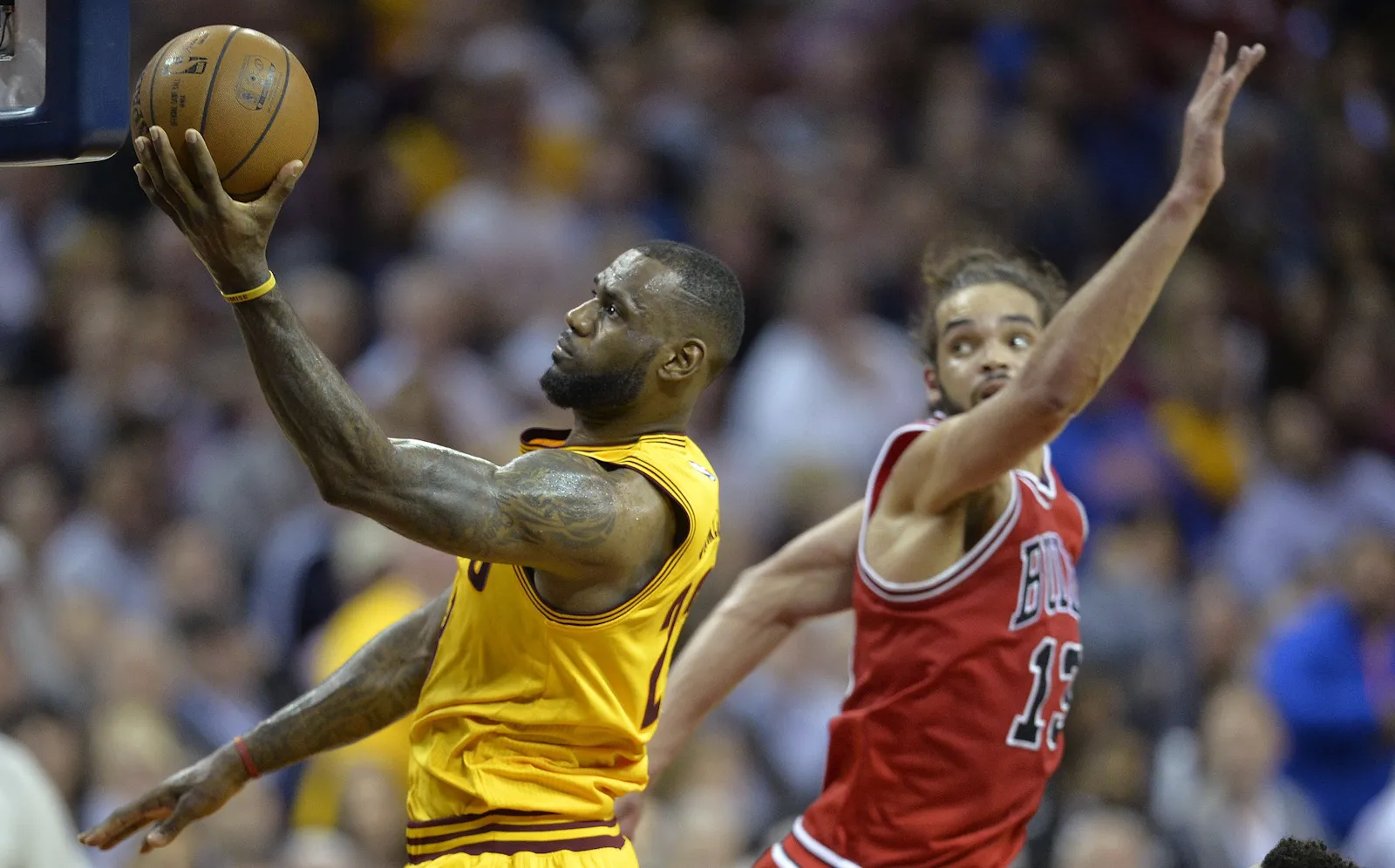 LeBron James Joakim Noah
