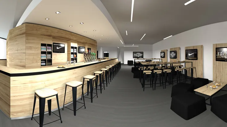 Hoops Factory Cafeteria