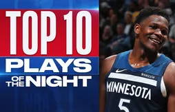 Le Top 10 de la nuit | Anthony Edwards s’éclate face aux Lakers