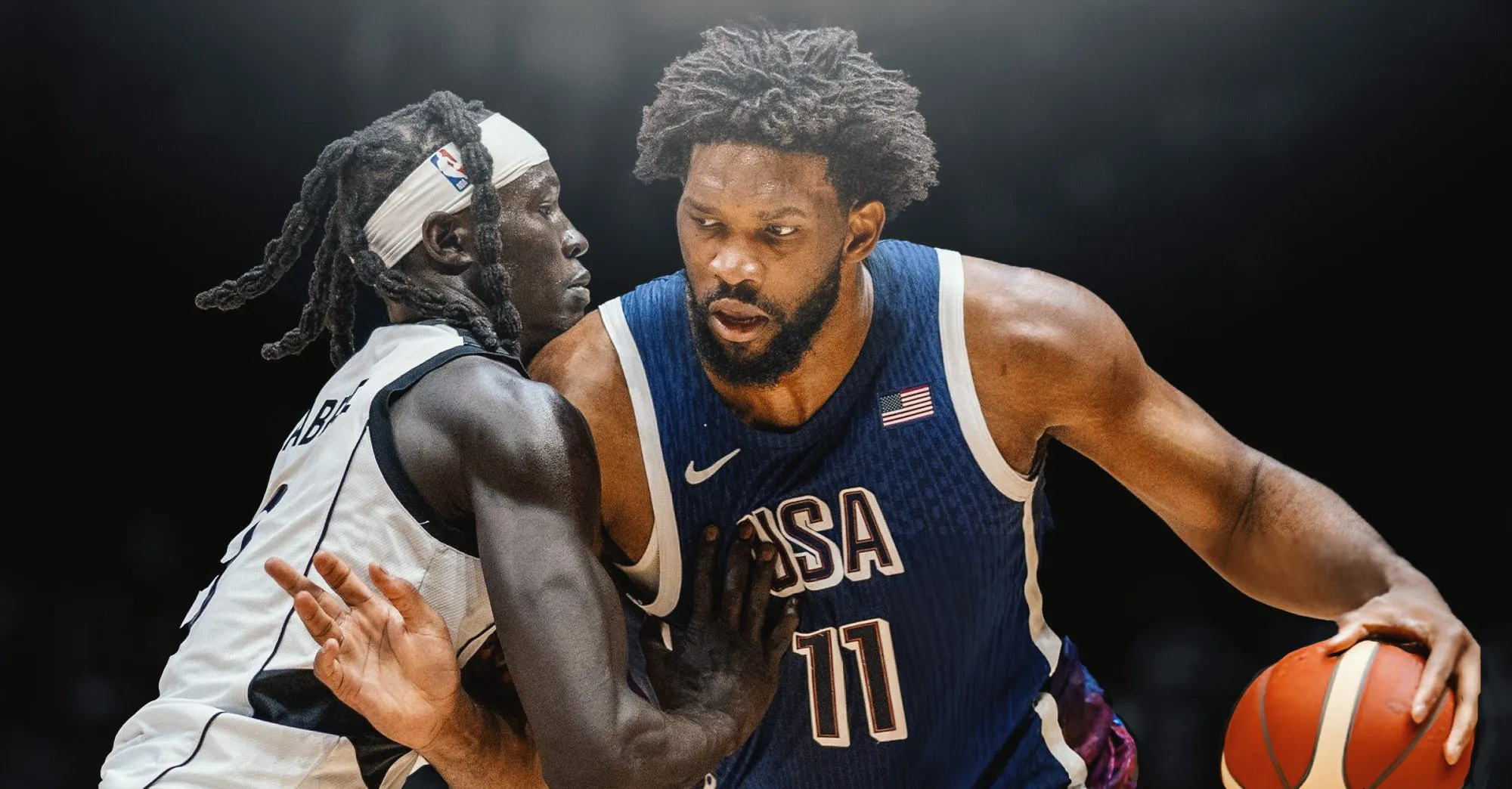 Joel Embiid face au Soudan du Sud