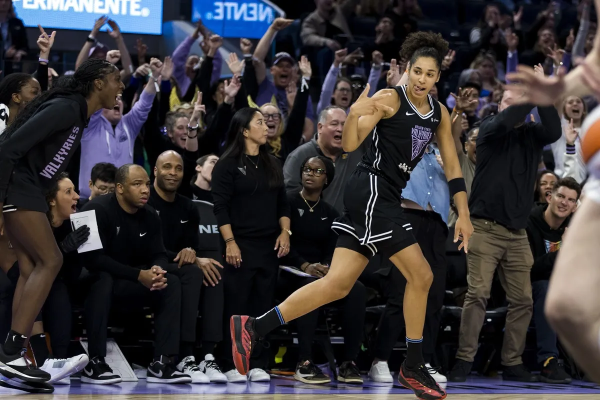 Janelle Salaün avec les Valkyries
