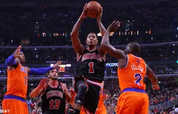 Chicago – New York : Derrick Rose célèbre son retour avec le panier de la gagne !
