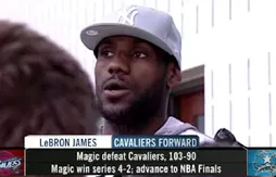 Image du jour : LeBron James avec une casquette de New York