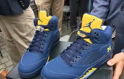 Même le Pape à droit à ses Air Jordan 5 !