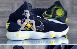 L’étrangleur Reggie Miller s’invite sur les chaussures de Trevor Booker
