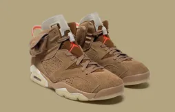 Une Air Jordan 6 x Travis Scott “British Kaki” en approche