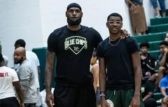 Et si LeBron James jouait aussi avec Bryce, le petit frère de Bronny