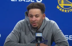 Seth Curry avoue que c’est étrange de s’entraîner avec Stephen