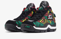 Une Grant Hill 2 en vert, jaune et rouge