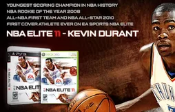 Kevin Durant en couverture de NBA Elite 11