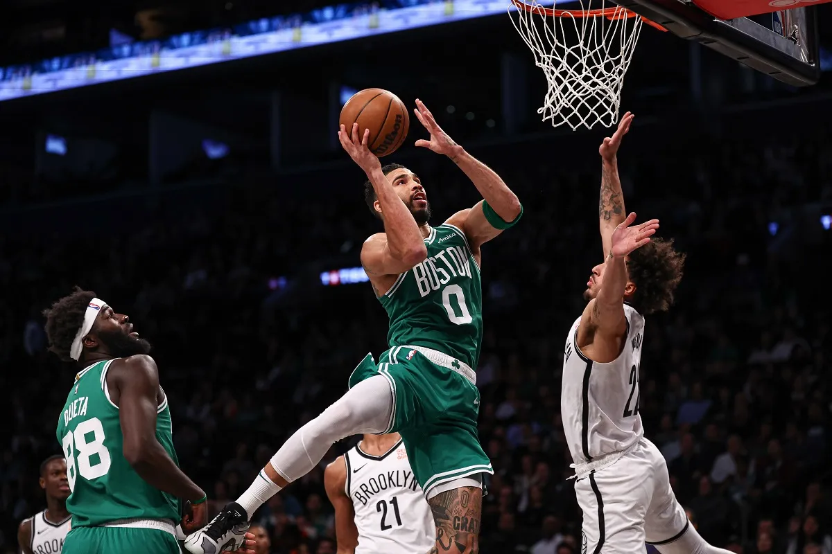 Jayson Tatum (Celtics) face aux Nets