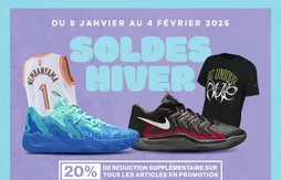 – 20% supplémentaires sur les promotions Basket4ballers