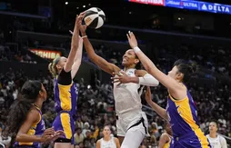 Malgré A’ja Wilson, les Las Vegas Aces tombent encore, face aux Los Angeles Sparks