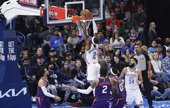 En un quart-temps, Shai Gilgeous-Alexander (50 points) et le Thunder explosent les Suns