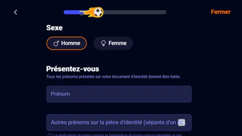 Inscription Betsson