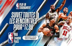Pour les playoffs, profitez du NBA League Pass à 17,99 euros !