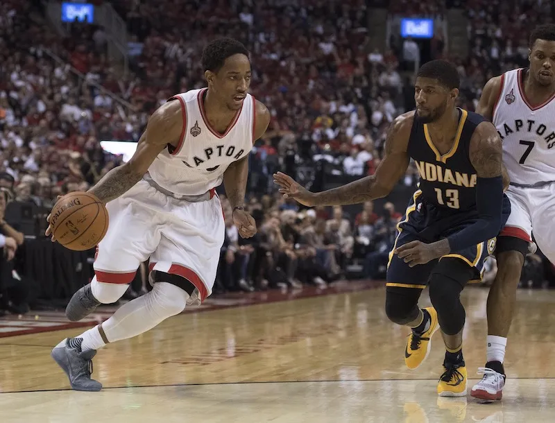 Si Bismack Biyombo a été l'élément déclencheur de l'incroyable comeback du money time, c'est bel et bien DeRozan qui a maintenu les Raptors dans le match.