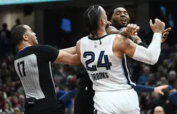 Donovan Mitchell et Dillon Brooks en viennent aux mains !