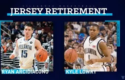 NCAA : les maillots de Ryan Arcidiacono et Kyle Lowry “retirés” par Villanova