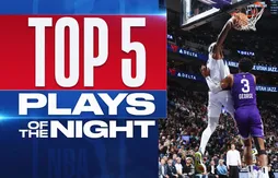 Le Top 5 de la nuit | Jaden Hardy s’envole sur Keyonte George