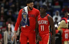Jrue Holiday s’était déguisé en Anthony Davis