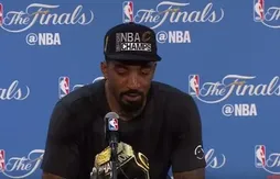 Ému aux larmes, J.R. Smith remercie ses parents