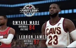 NBA 2K18 : LeBron James mieux noté que Kevin Durant