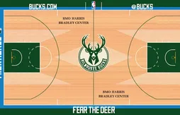 Les Bucks dévoilent leur nouveau parquet