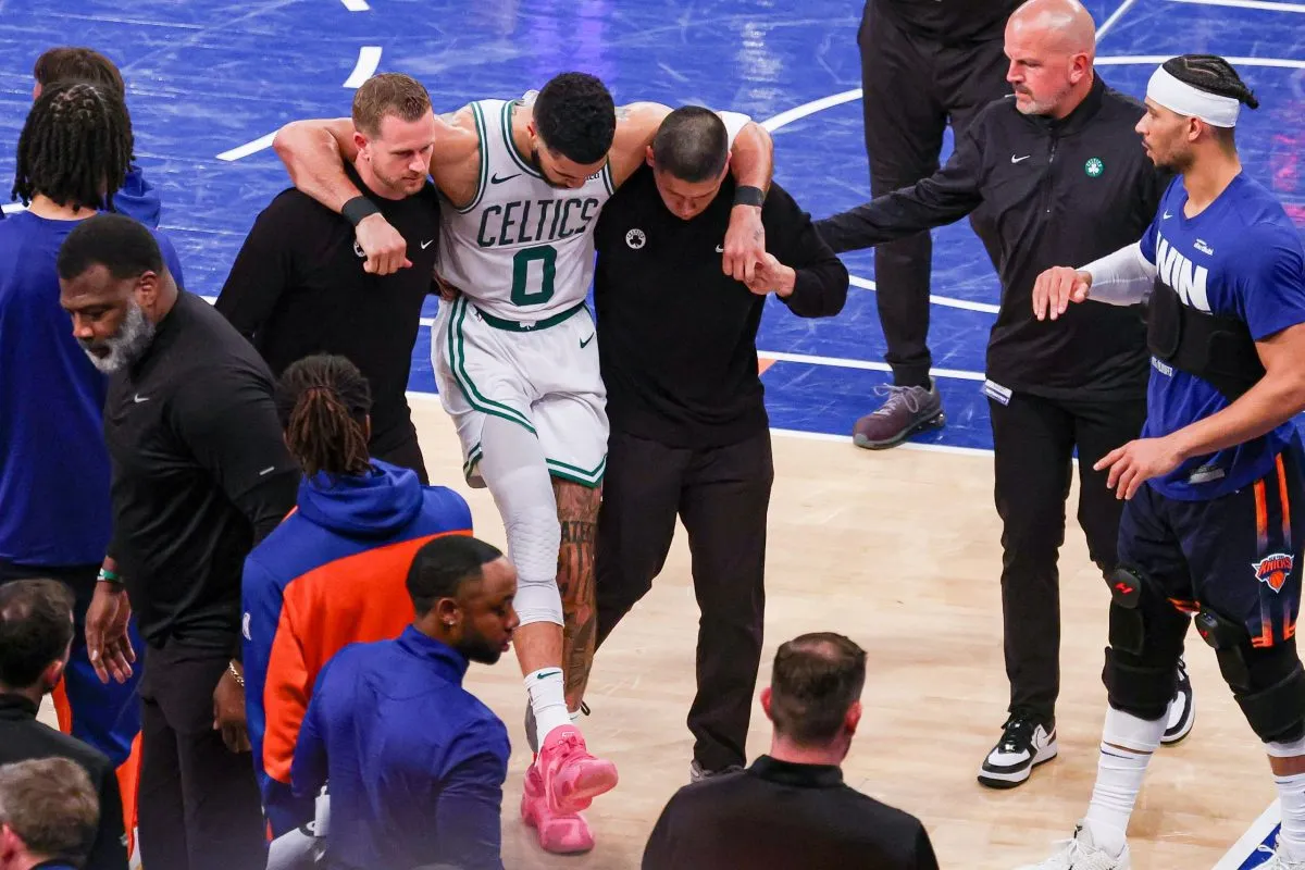 Jayson Tatum avec les Celtics